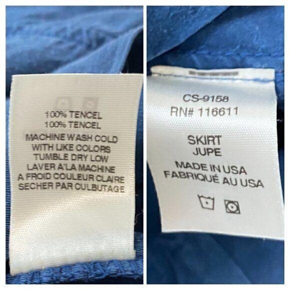 New with tag Anthropologie Blue Mini Skirt - Picture 9 of 11